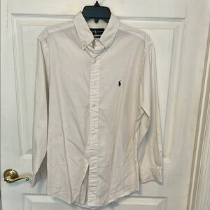 Polo by Ralph Lauren White Oxford Casual Shirt